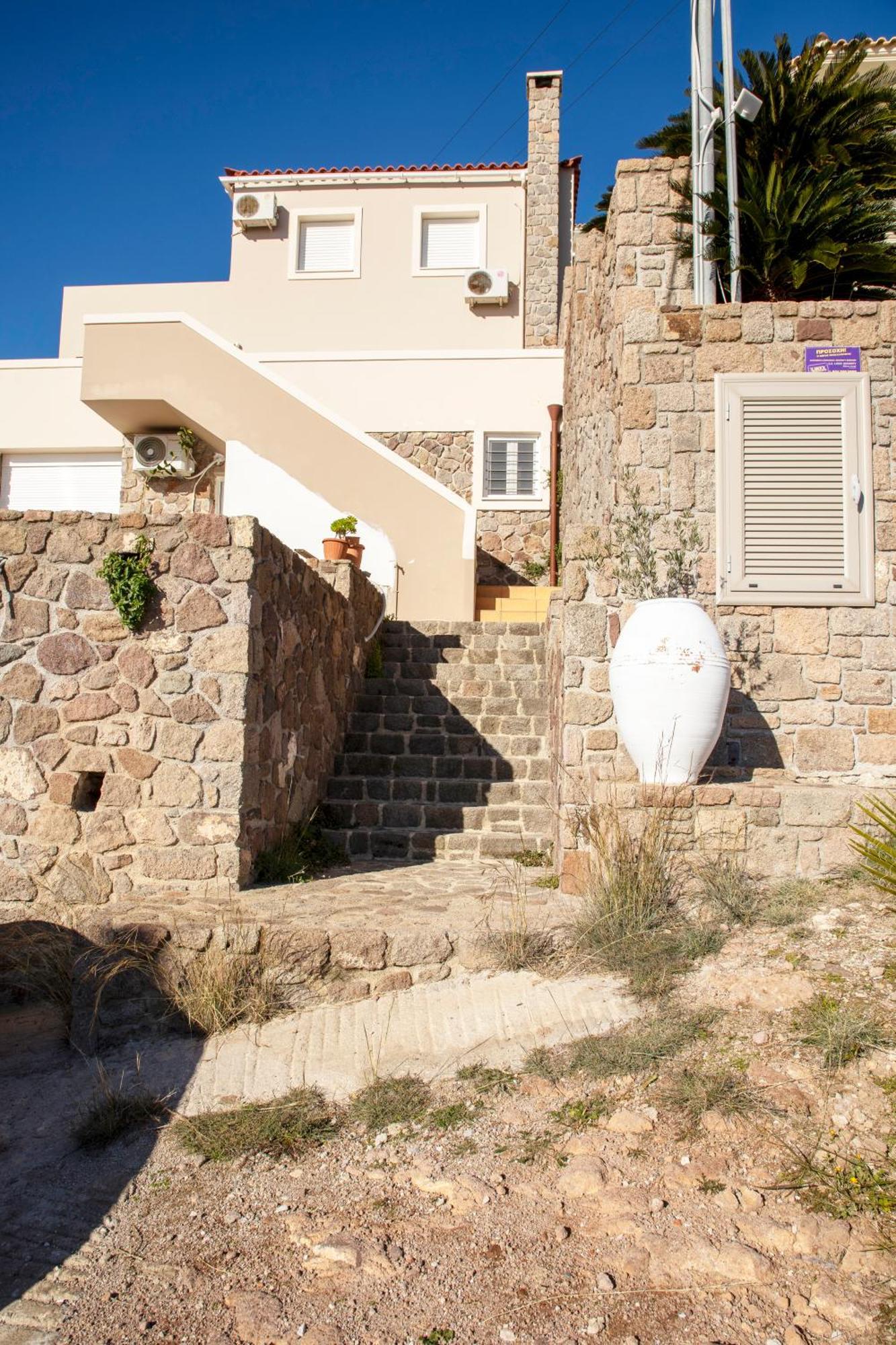 Aegina Sea View Villa Eginitissa Exterior photo